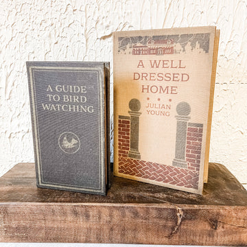 A Well Dressed Home Canvas Books