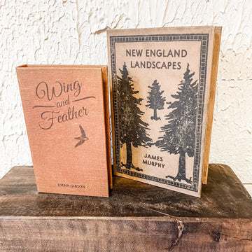 "New England" Canvas Books