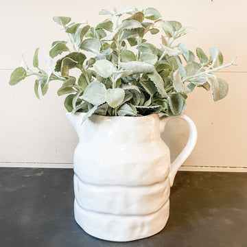 Stoneware Vintage Pitcher Large