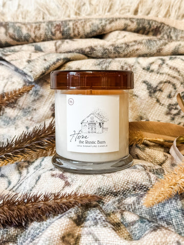 Home Hand-Poured Soy Signature Candle