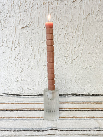 Cut Glass Taper Holder