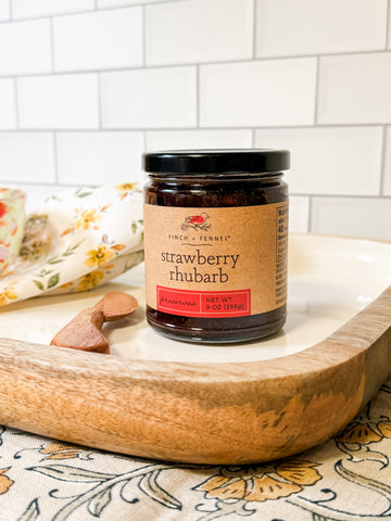Finch & Fennel Strawberry Rhubarb Preserves