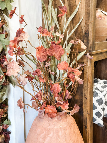 Faux Leaf Fall Branch