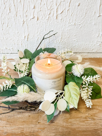 Mixed Silver Dollar Candle Ring
