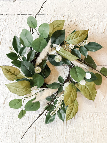 Mixed Silver Dollar Wreath