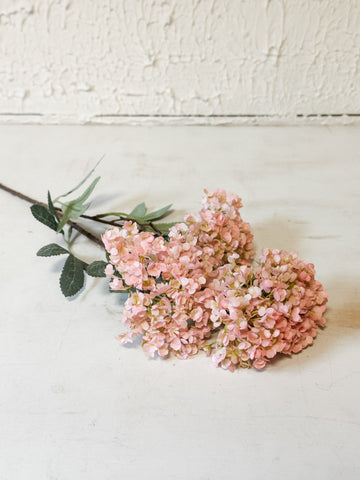Pink Hydrangea Spray