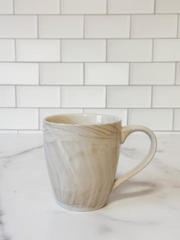 Porcelain Marble Design Mugs