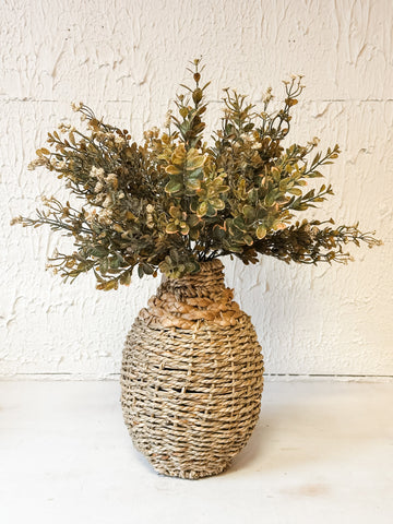 Seagrass Woven Vase-Large