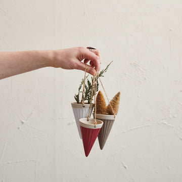 Stoneware Hanging Vase/Planter