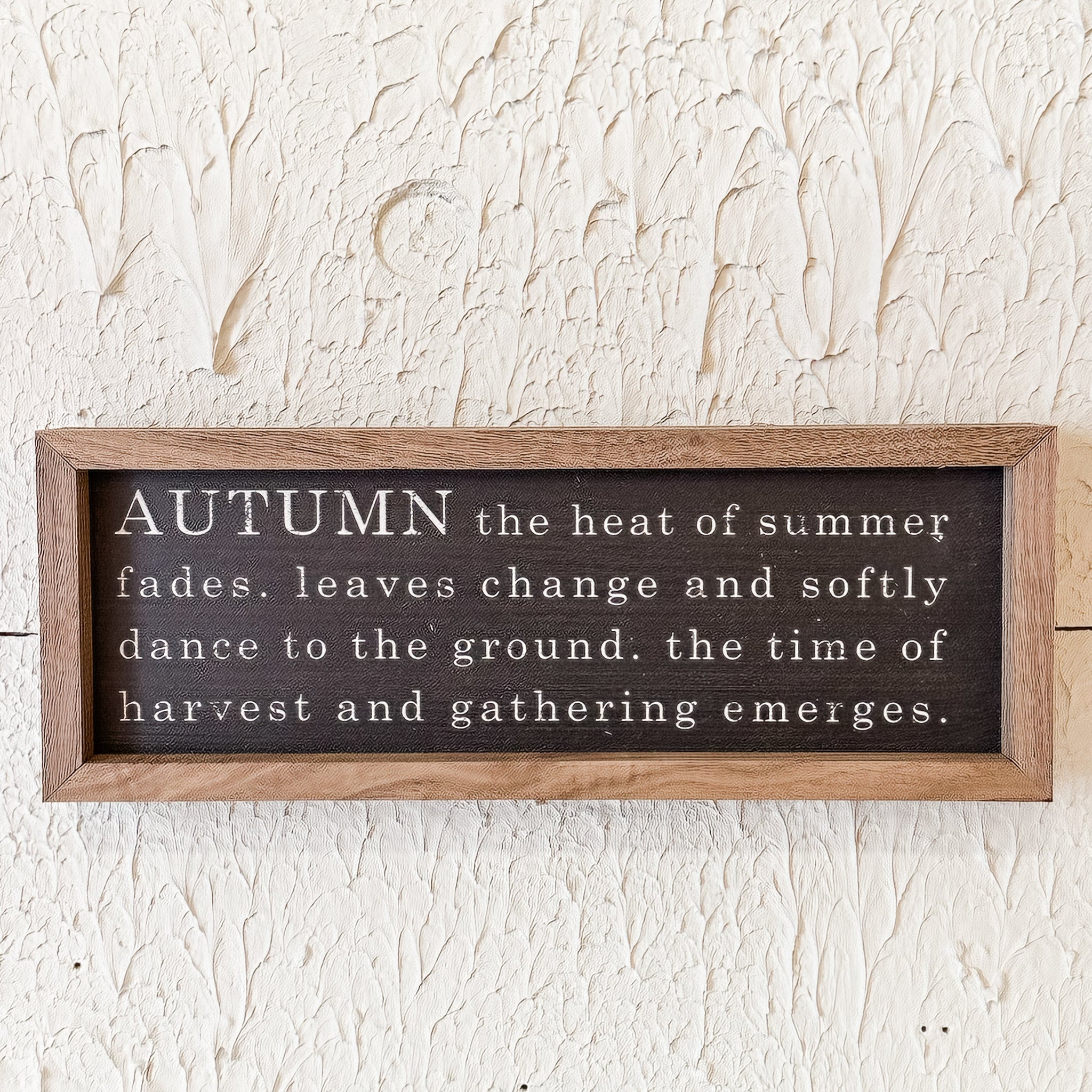 Small Autumn Sign