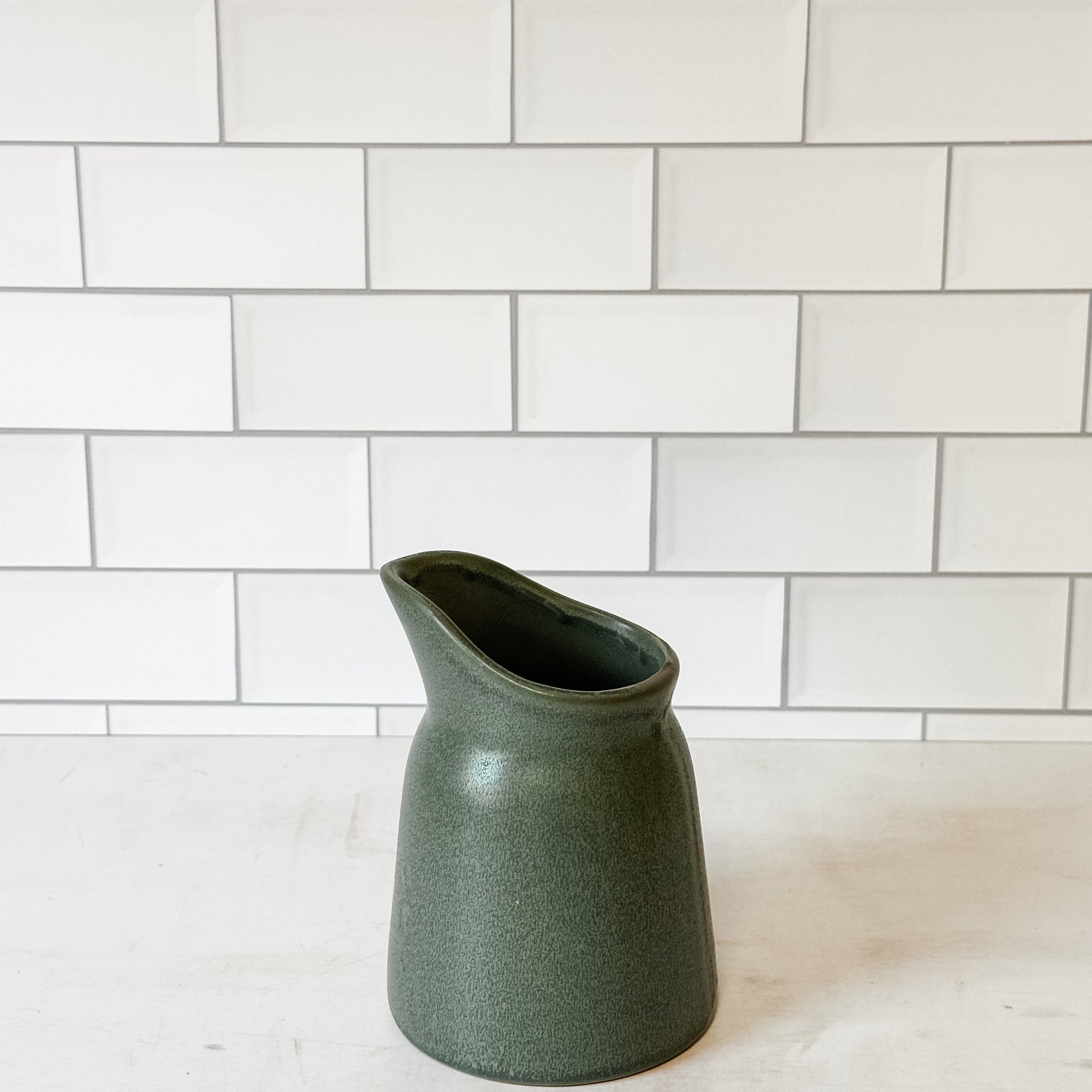 12 oz. Stoneware Creamer (Each One Will Vary)