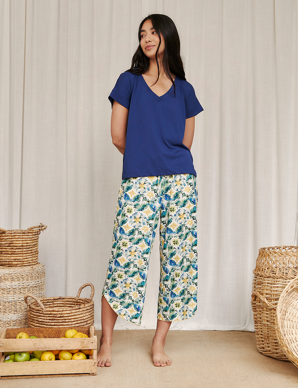 Harper Top Sapphire Blue