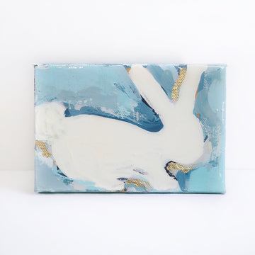 A Bunny's Tale Original Oil Painting