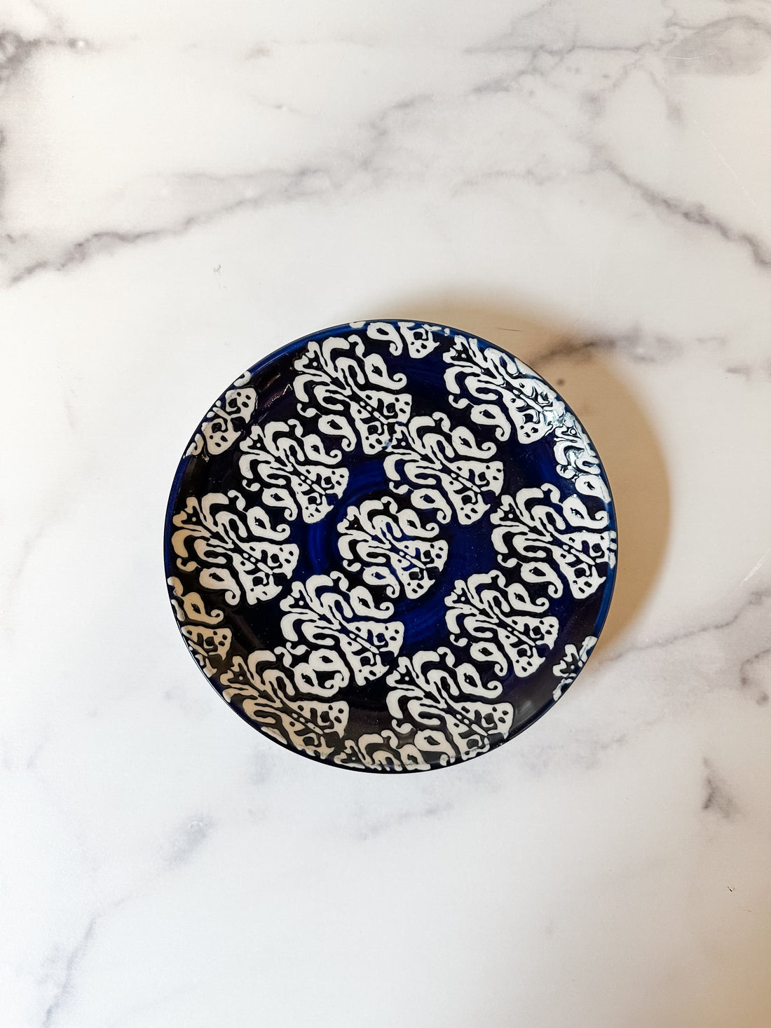 Blue Floral Plates, 2 Styles
