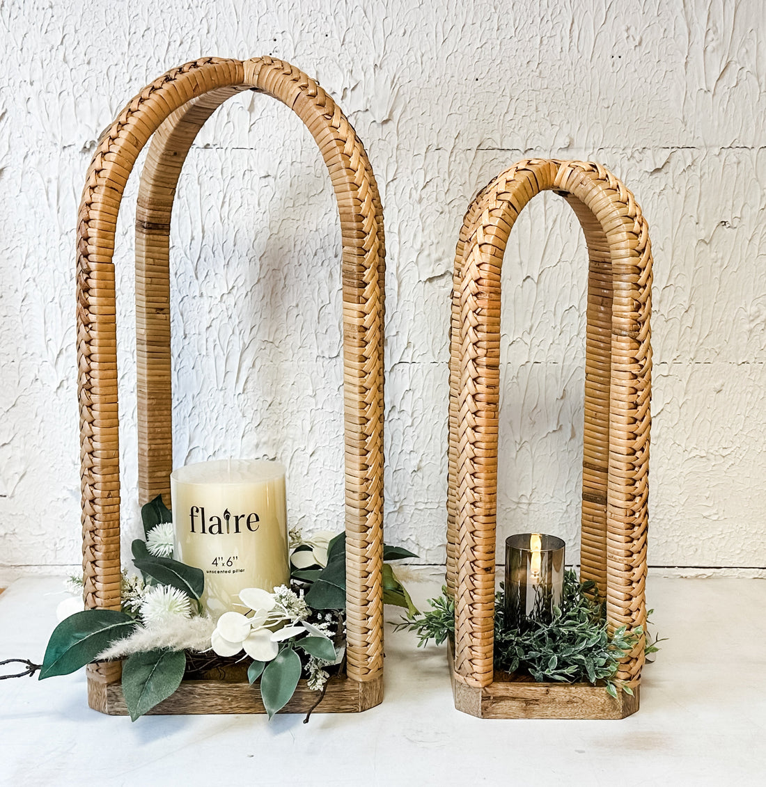 Braided Weave Lanterns, 2 Sizes