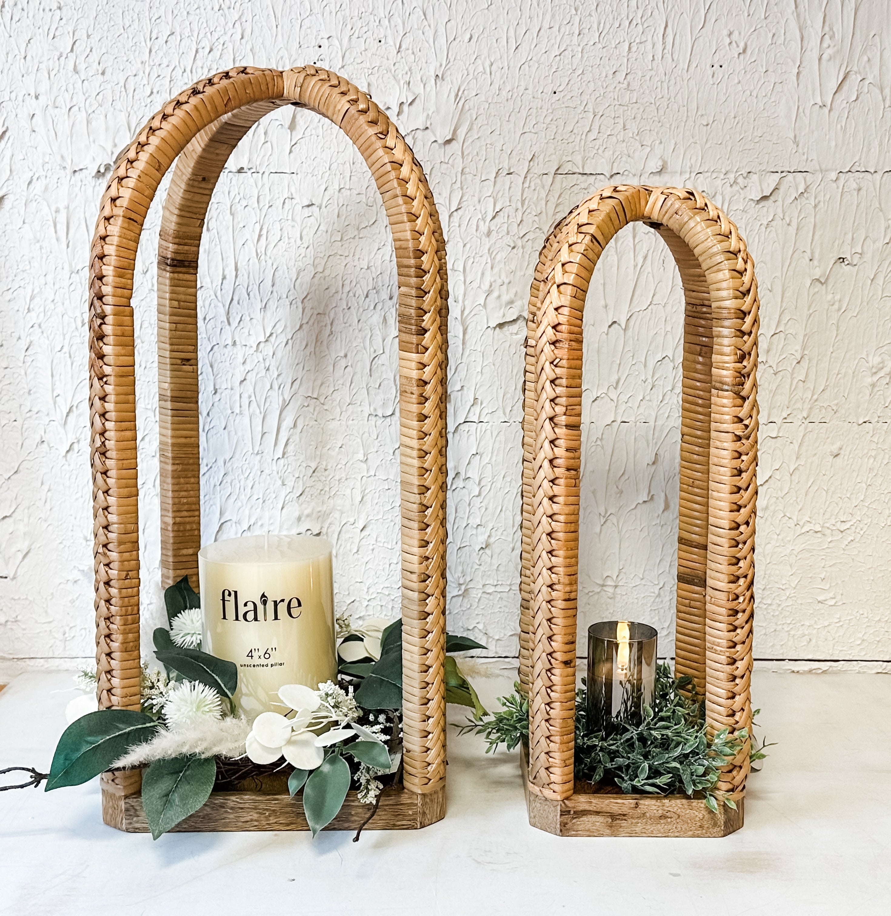 Braided Weave Lanterns, 2 Sizes