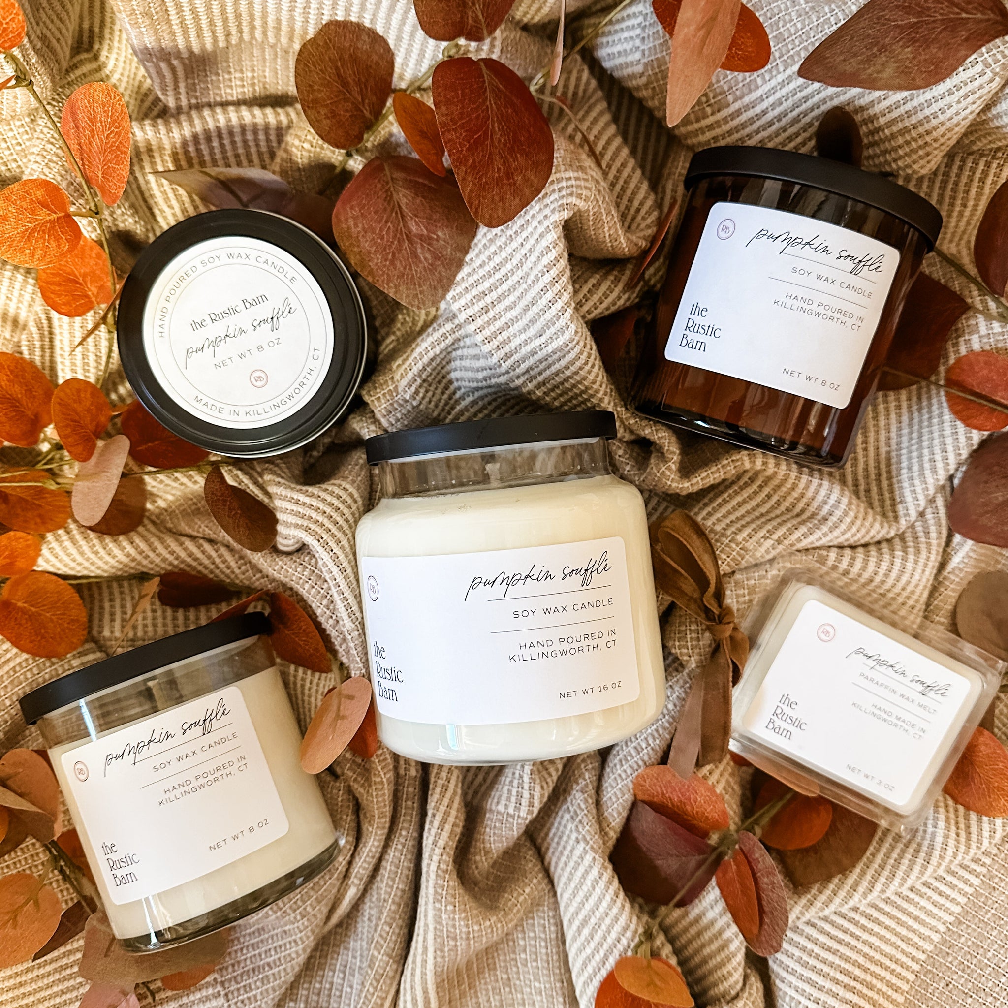 Pumpkin Soufflé Hand Poured Soy Candle