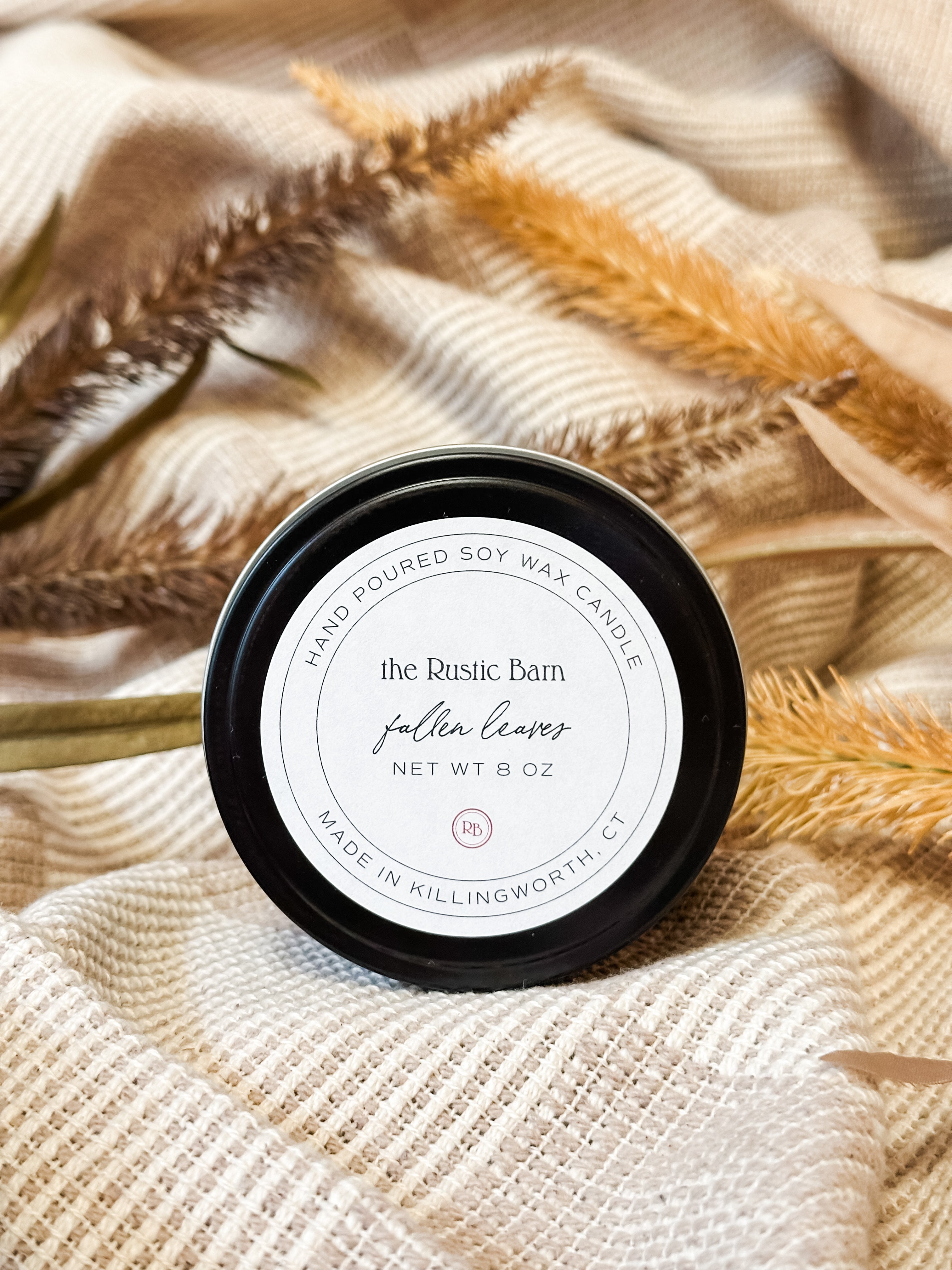 Fallen Leaves Hand Poured Soy Candle