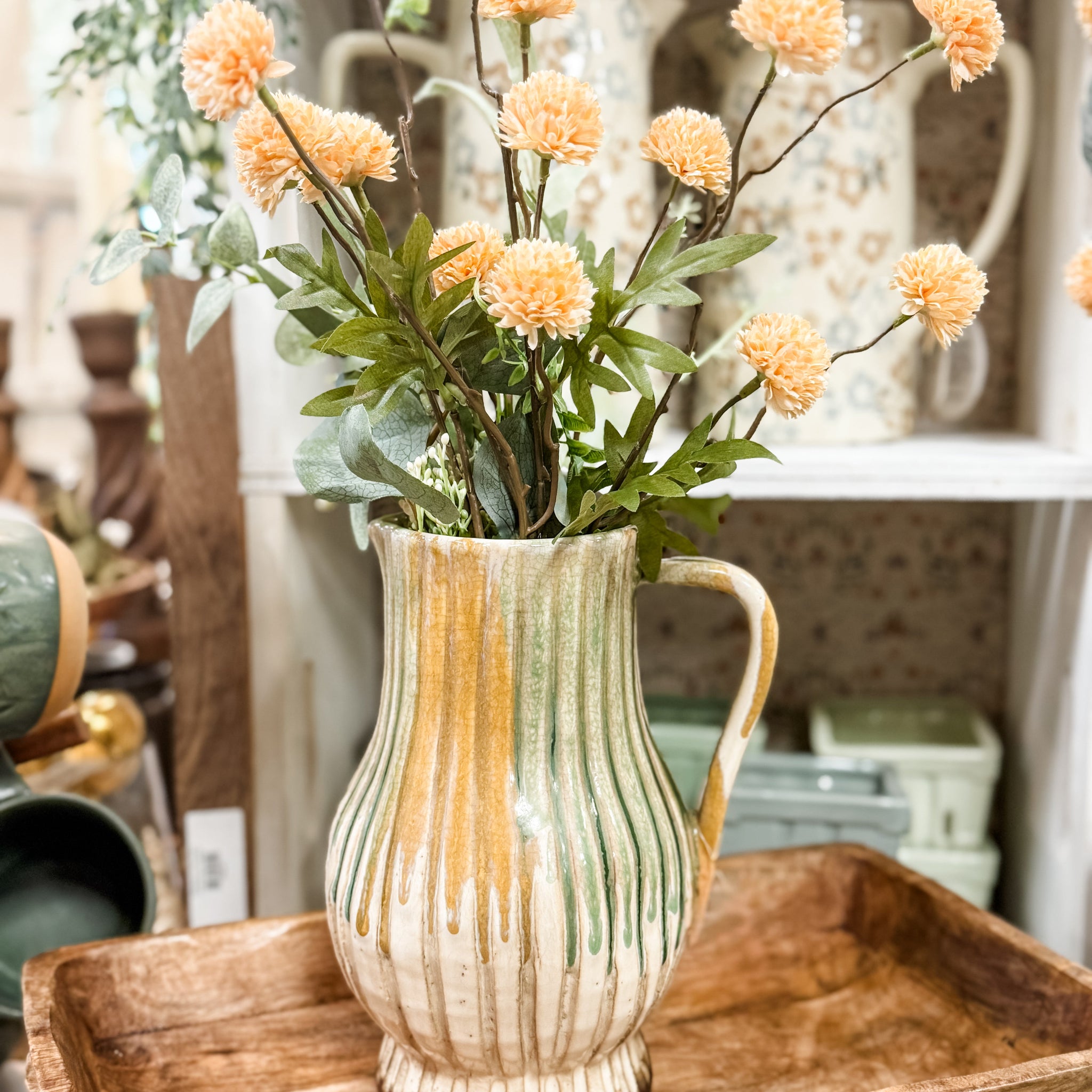 Decorative Terra-cotta Pitcher/Vase