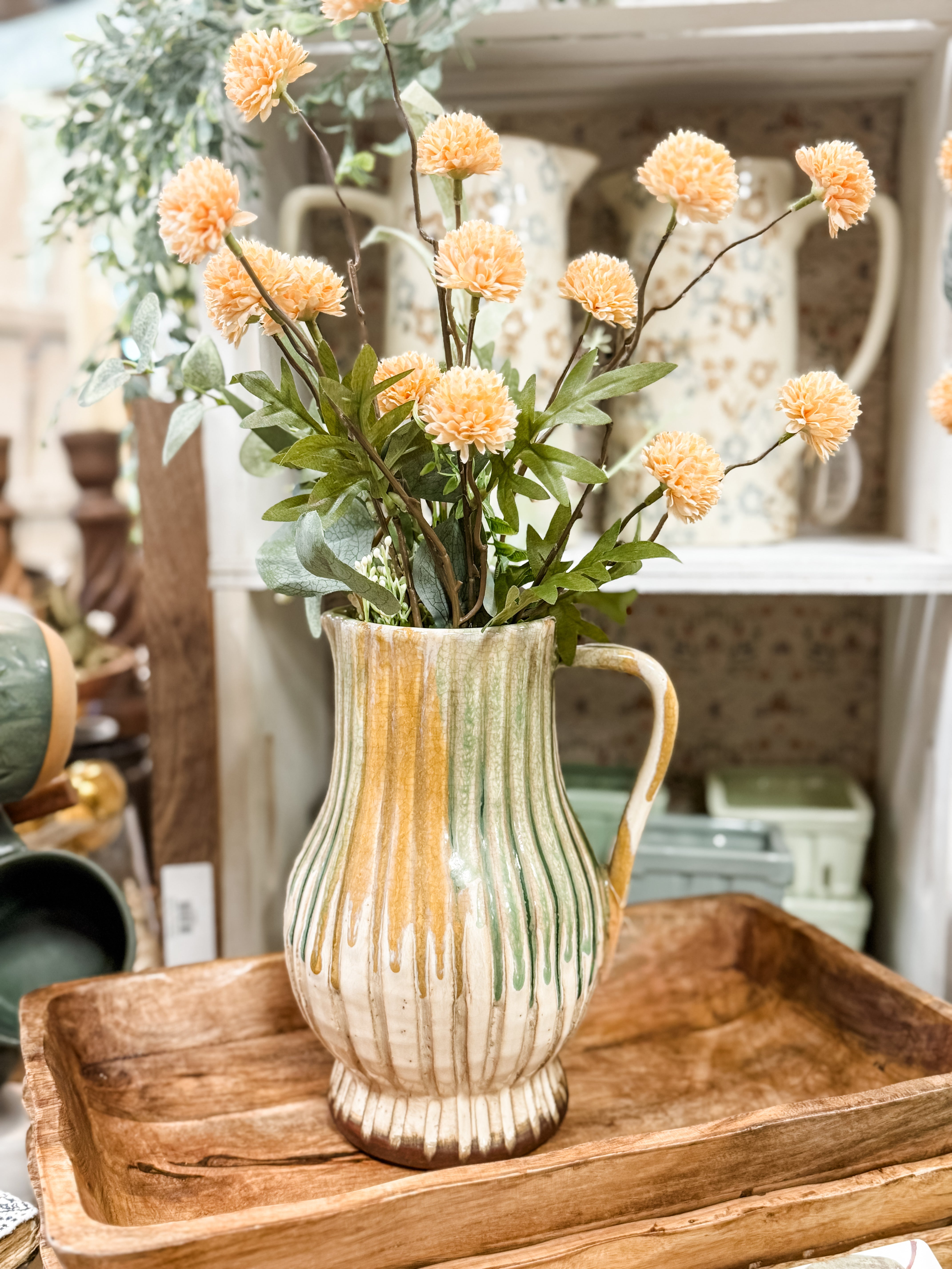 Decorative Terra-cotta Pitcher/Vase