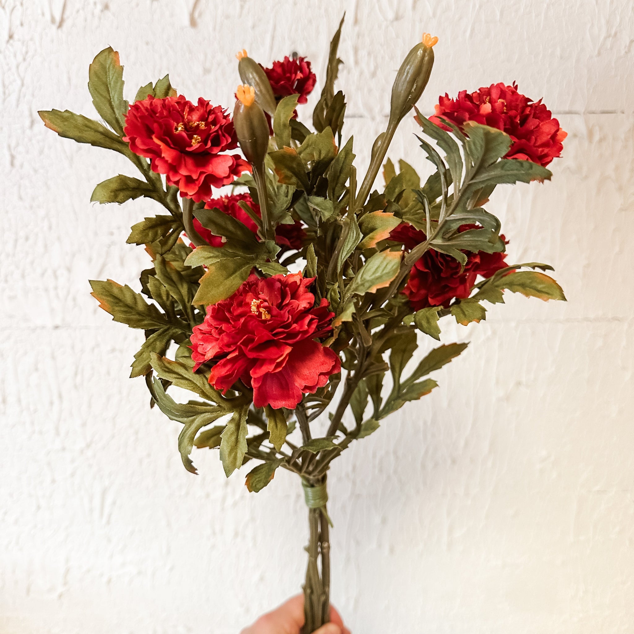 Faux Marigolds Bush