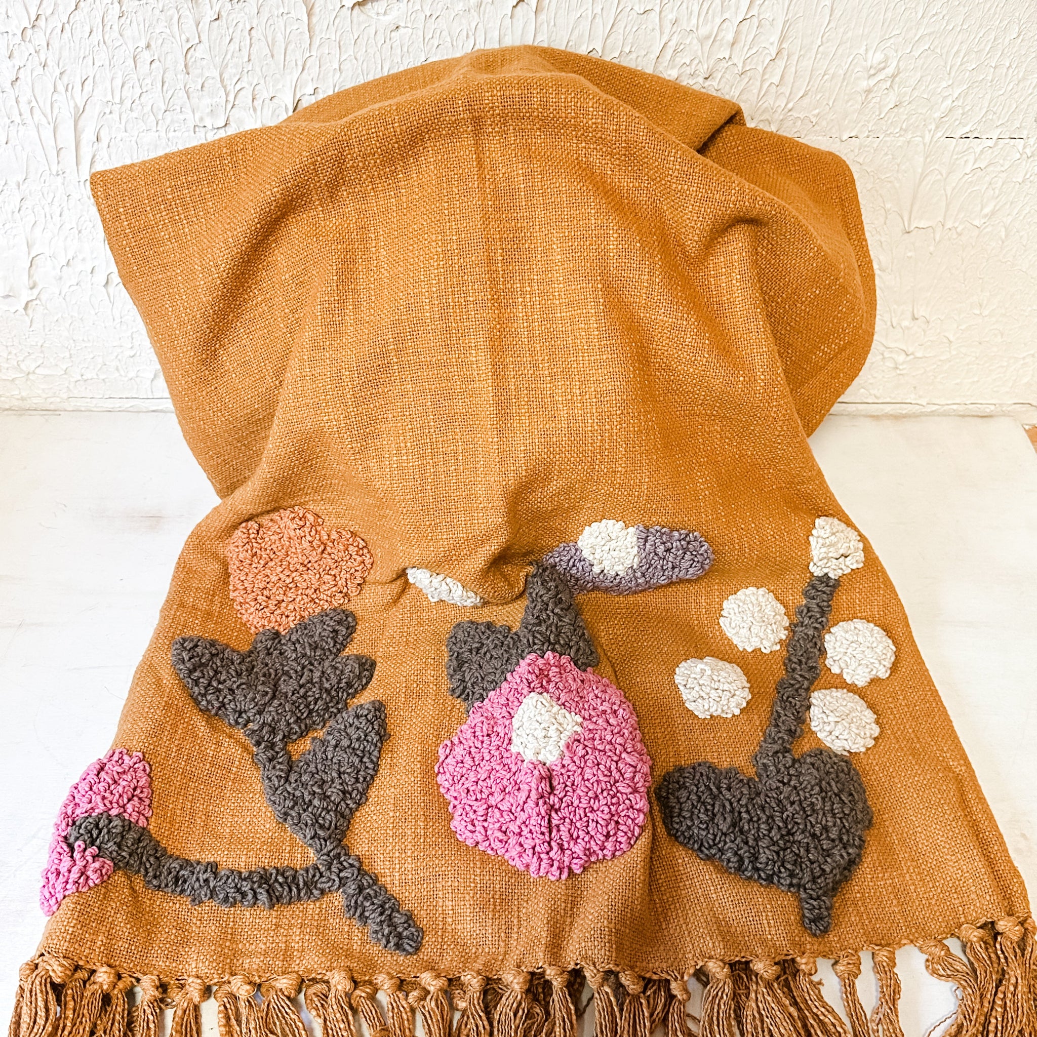 Floral Pops Throw
