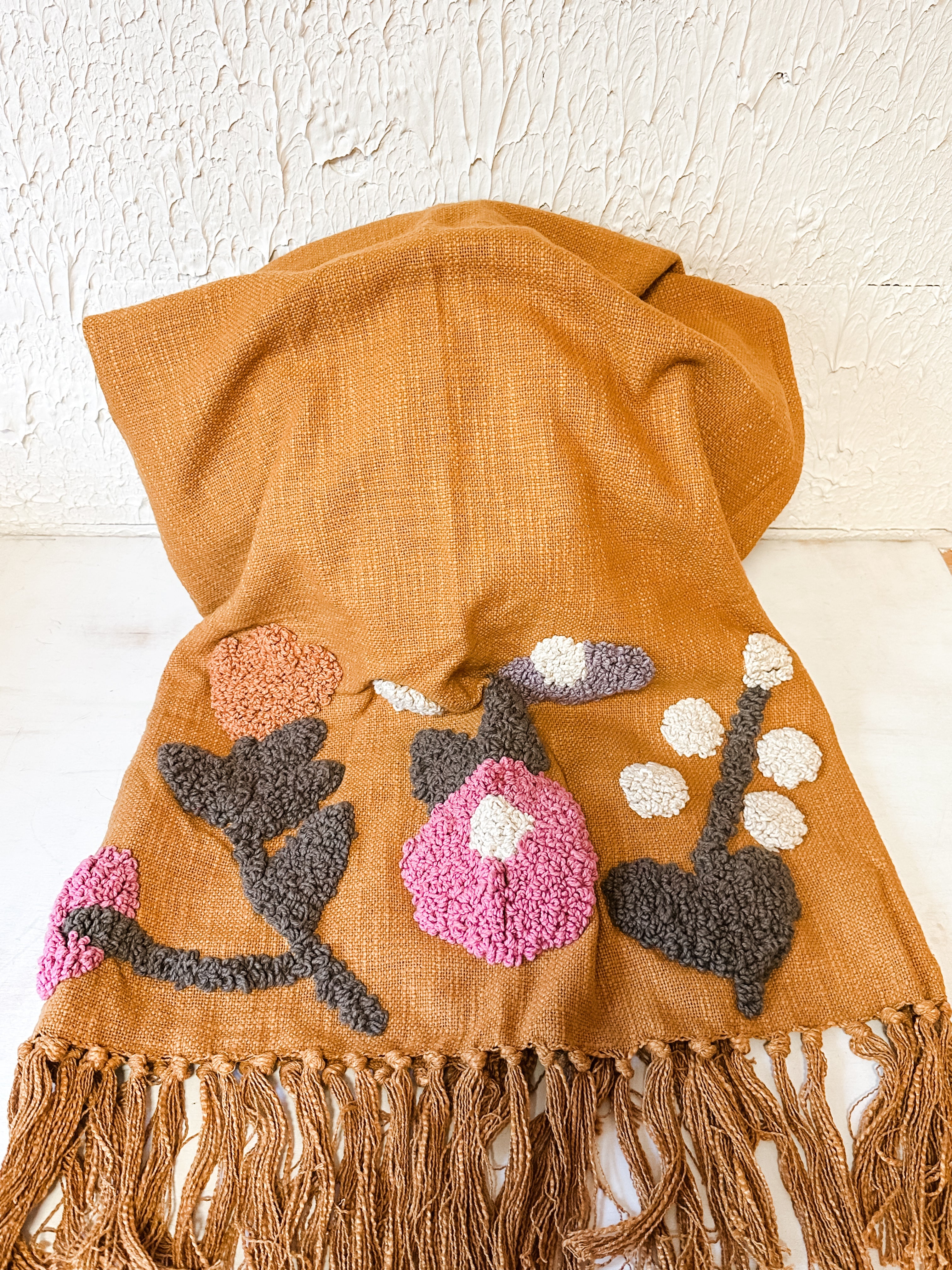 Floral Pops Throw