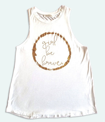Girl Be Brave Athletic Tank