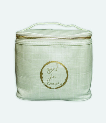 Girl Be Brave Insulated Tote