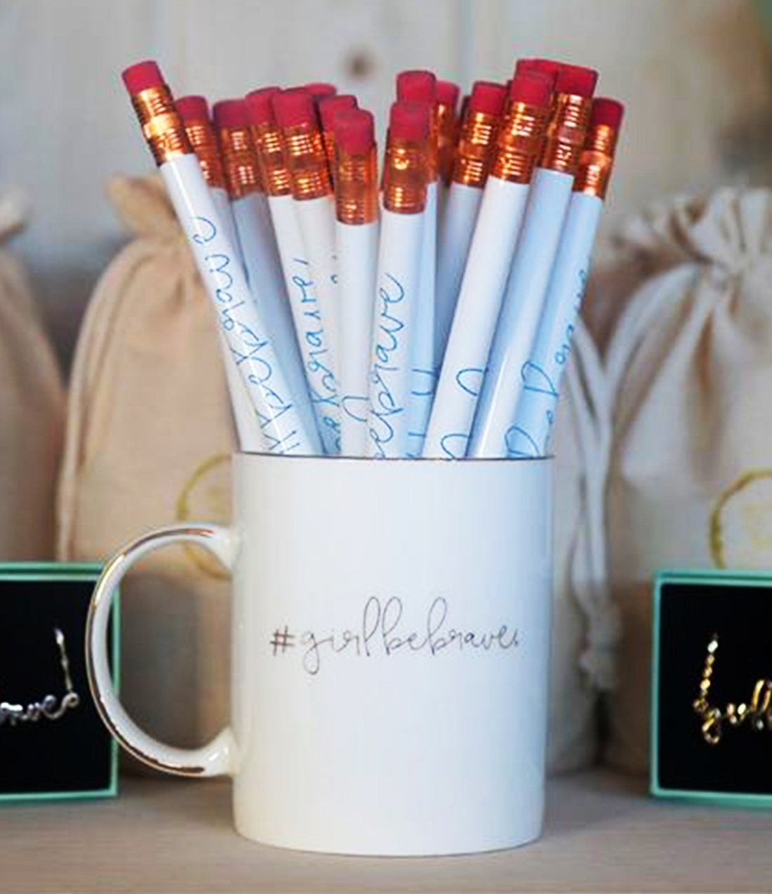 Girl be Brave Jumbo pencils