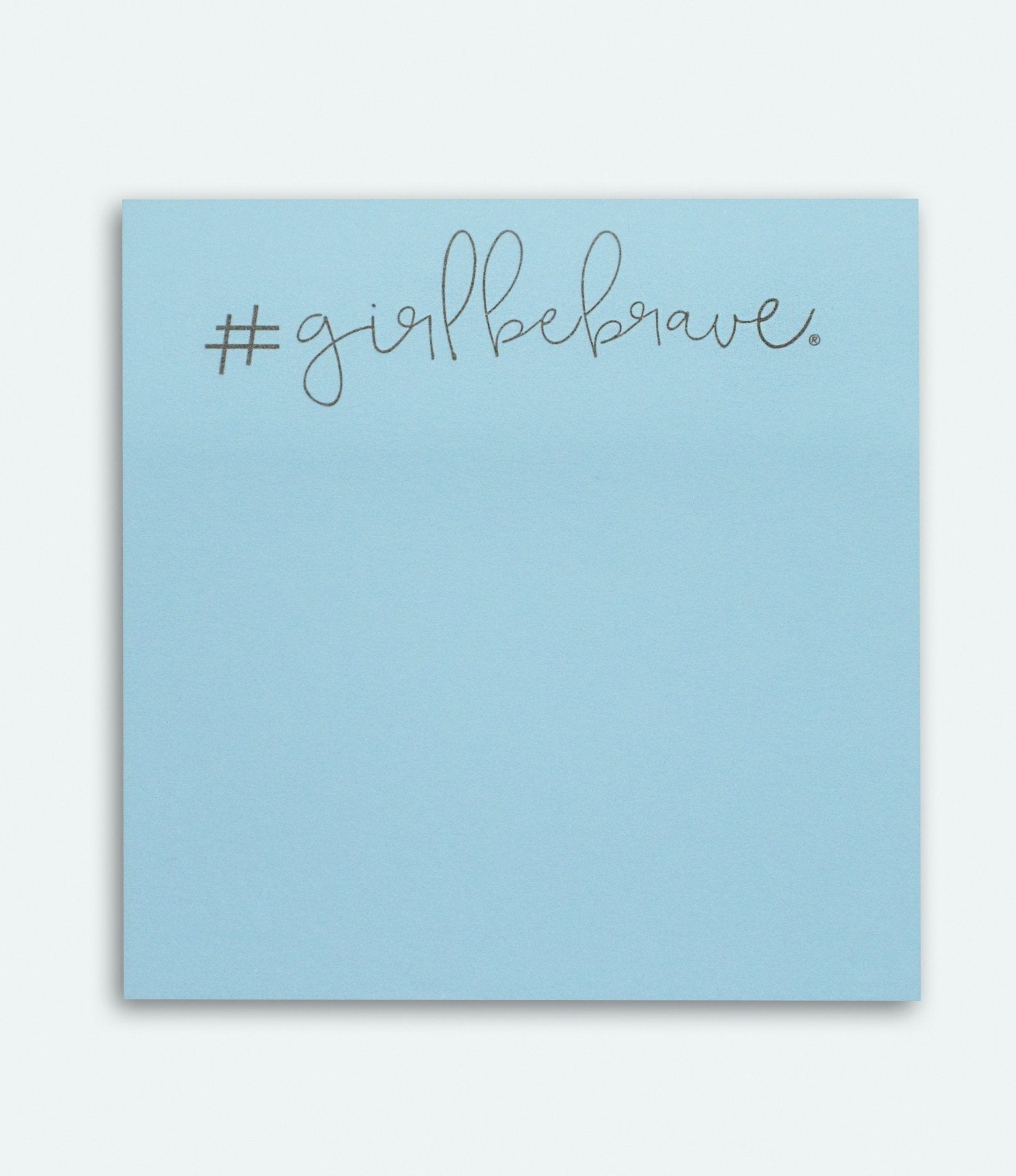 Girl Be Brave Post its