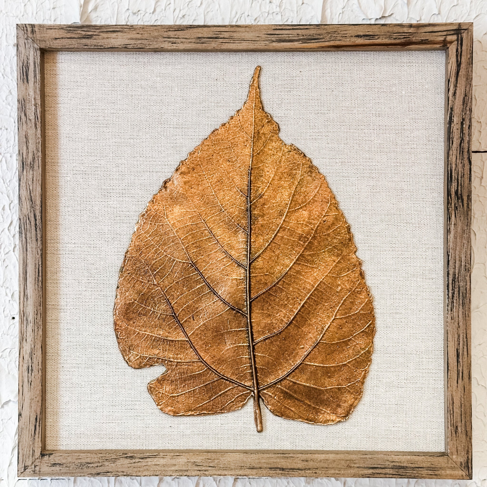 Golden Leaf Wall Decor
