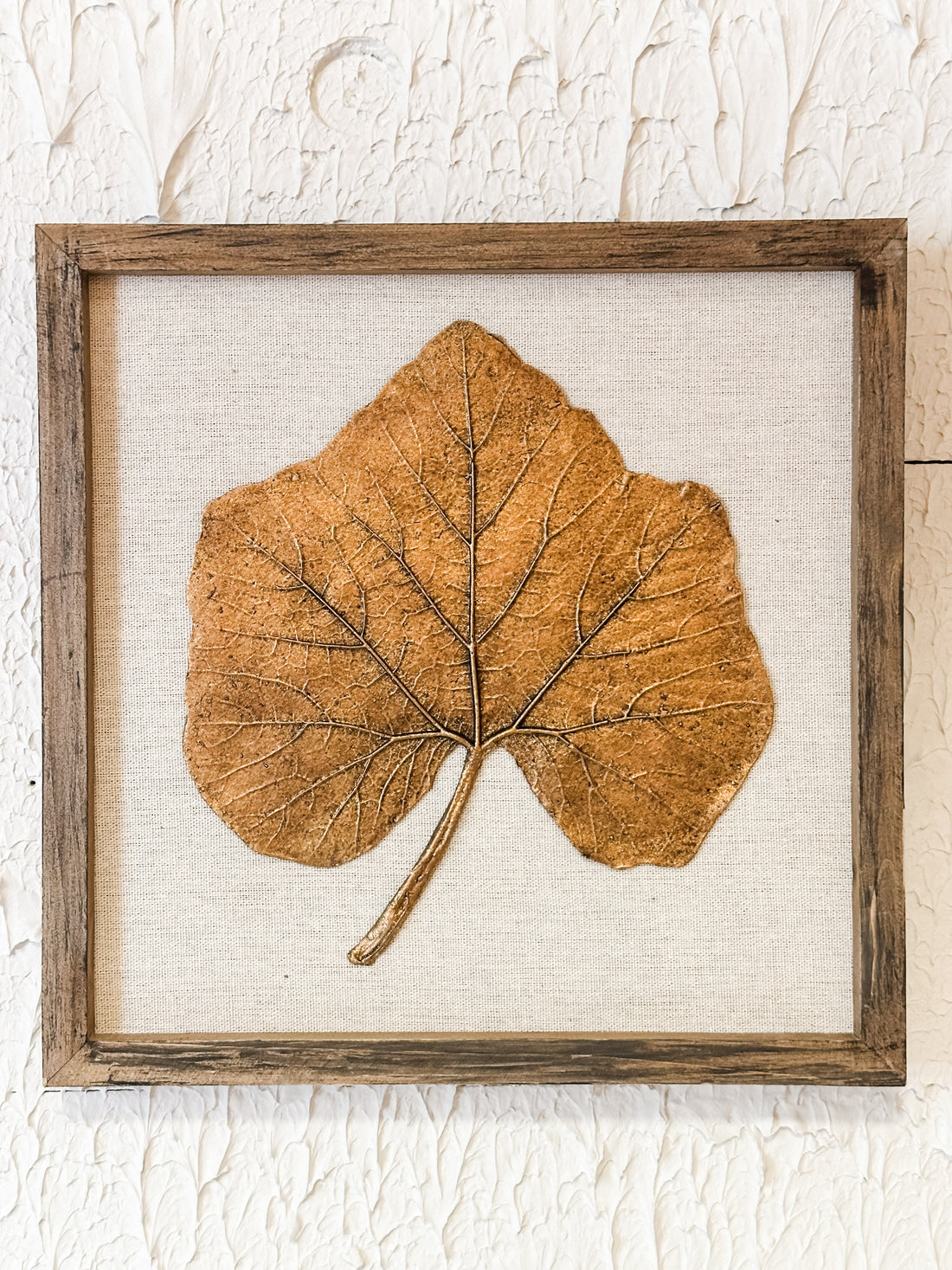 Golden Leaf Wall Decor
