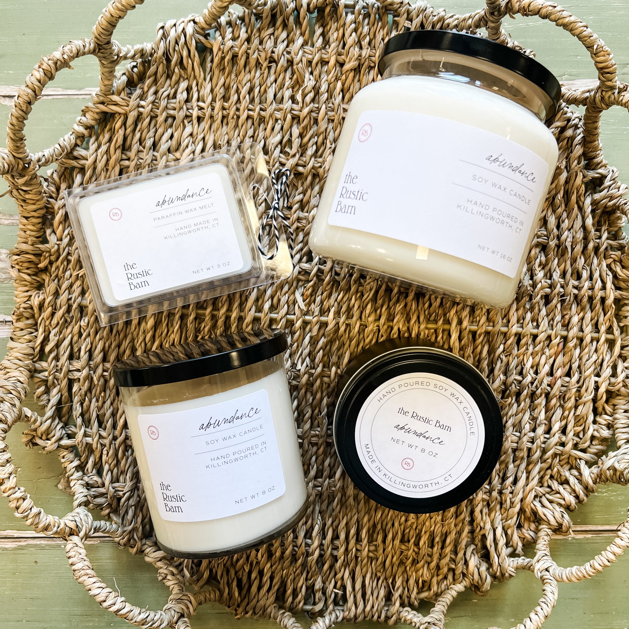 Abundance Hand Poured Soy Candle