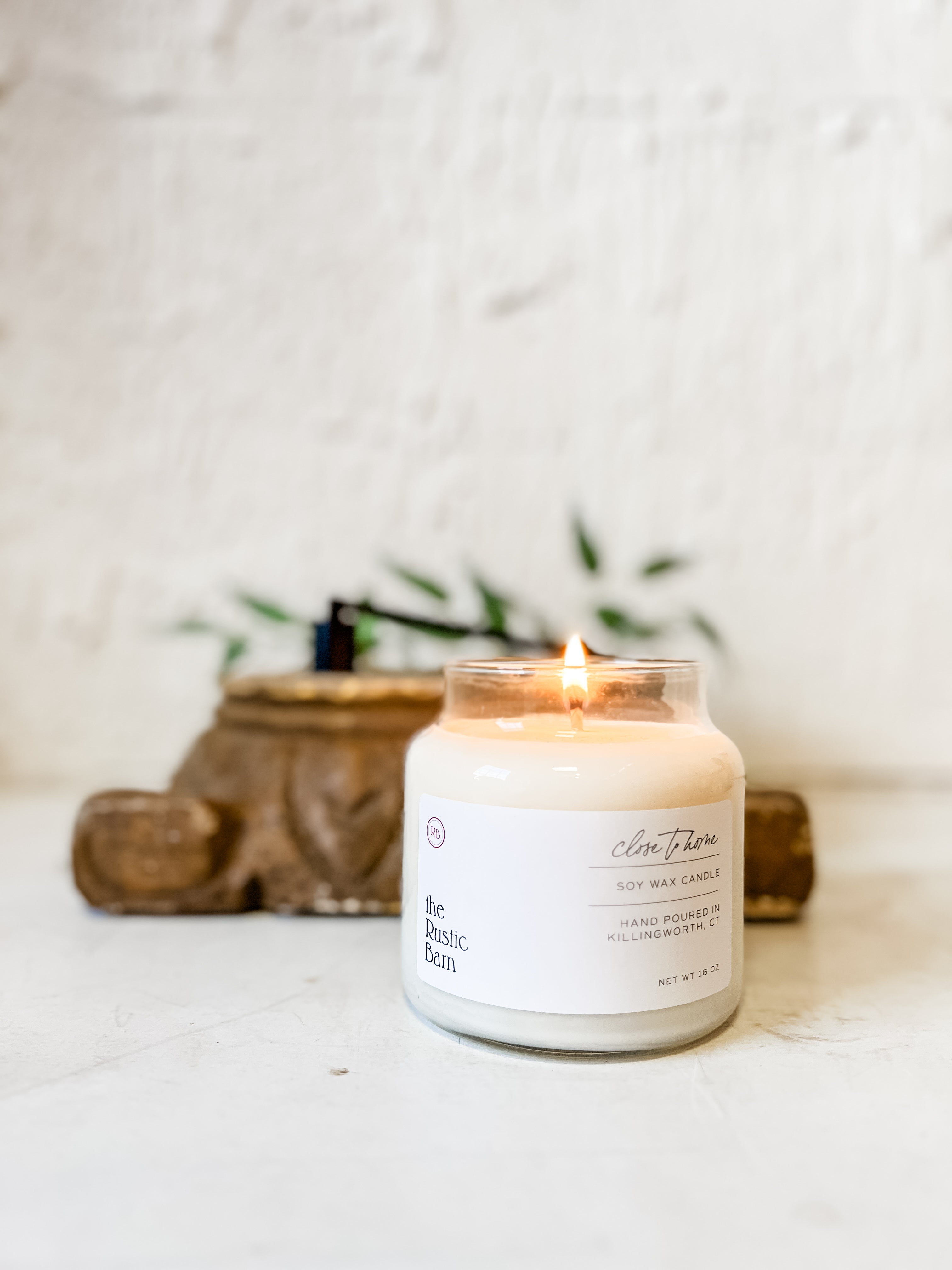 Close To Home Hand-Poured Soy Candle