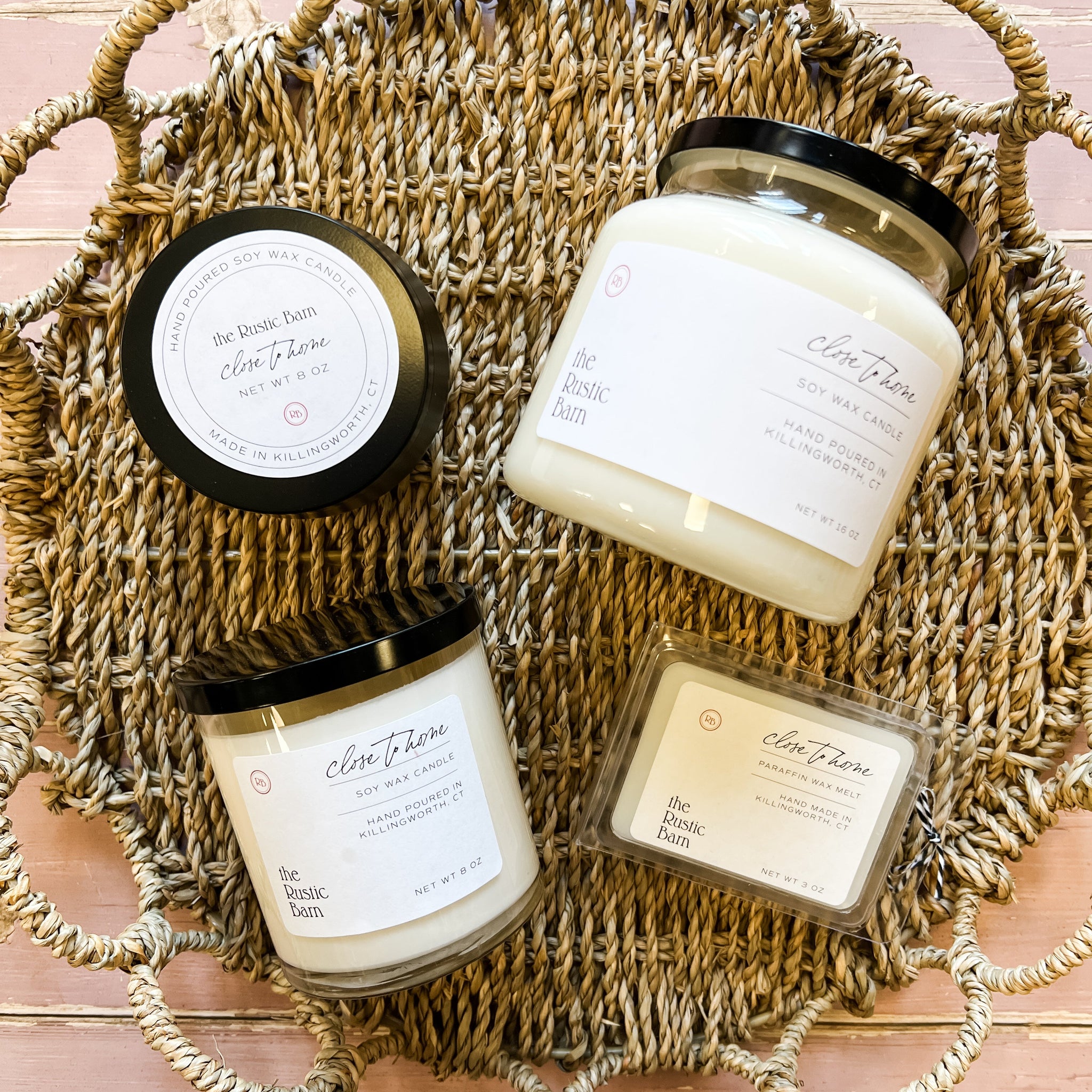 Close To Home Hand-Poured Soy Candle