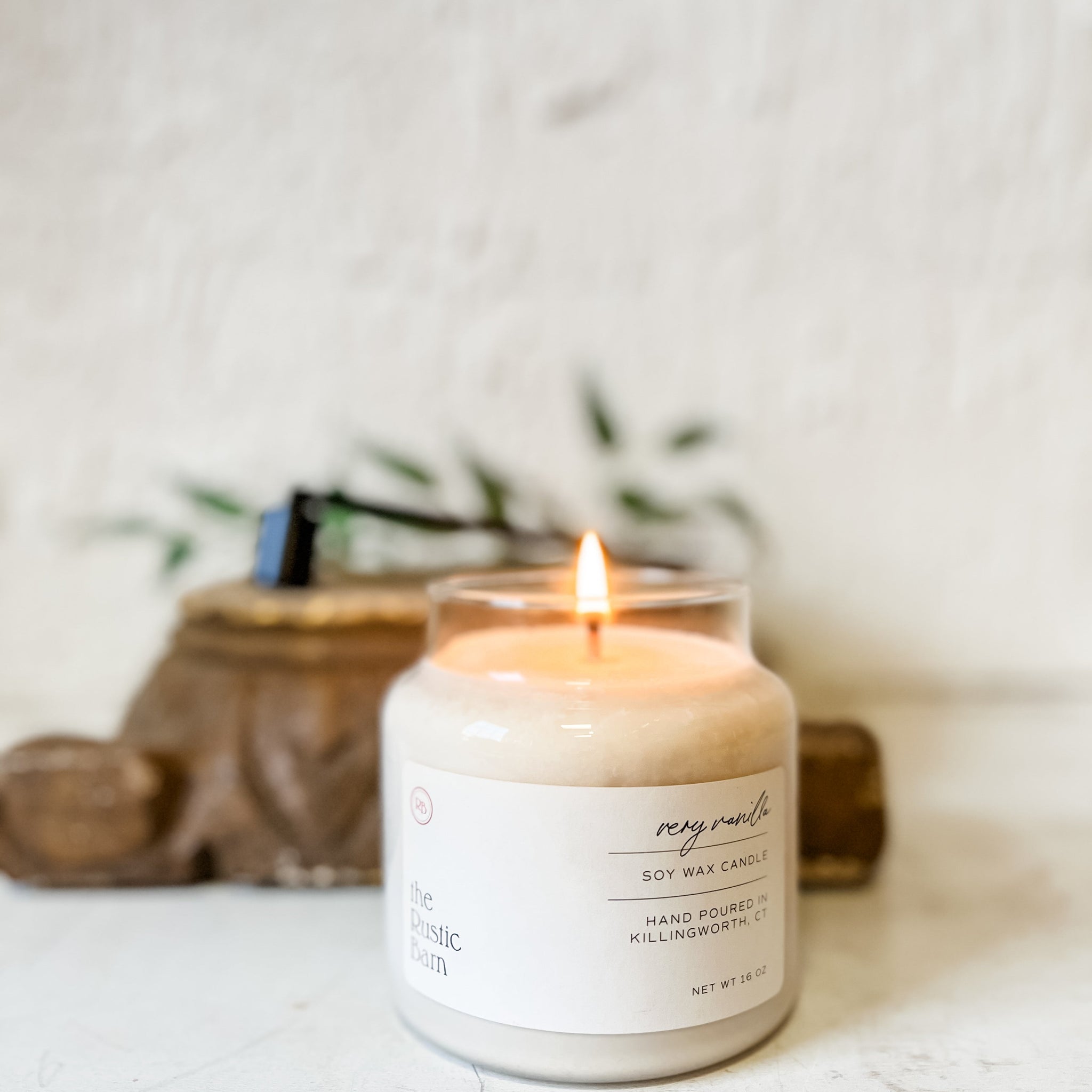 Very Vanilla Hand Poured Soy Candle