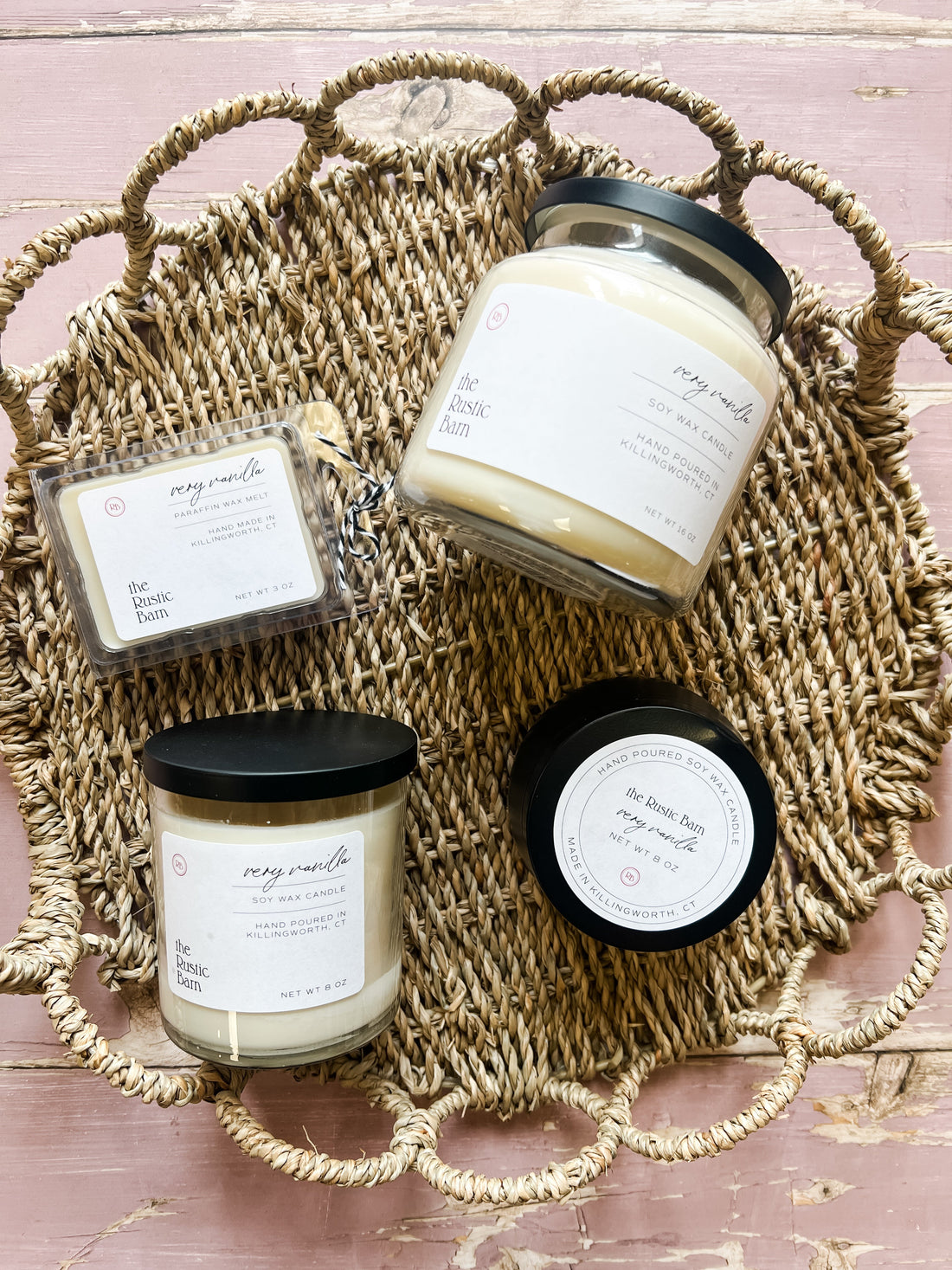 Very Vanilla Hand Poured Soy Candle
