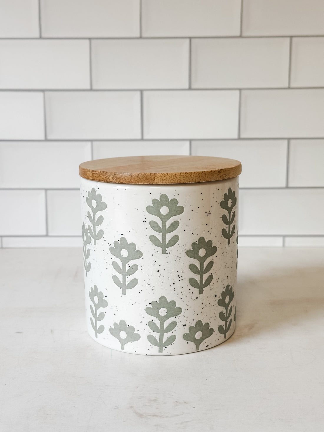 Leafy Green Dolomite Canisters