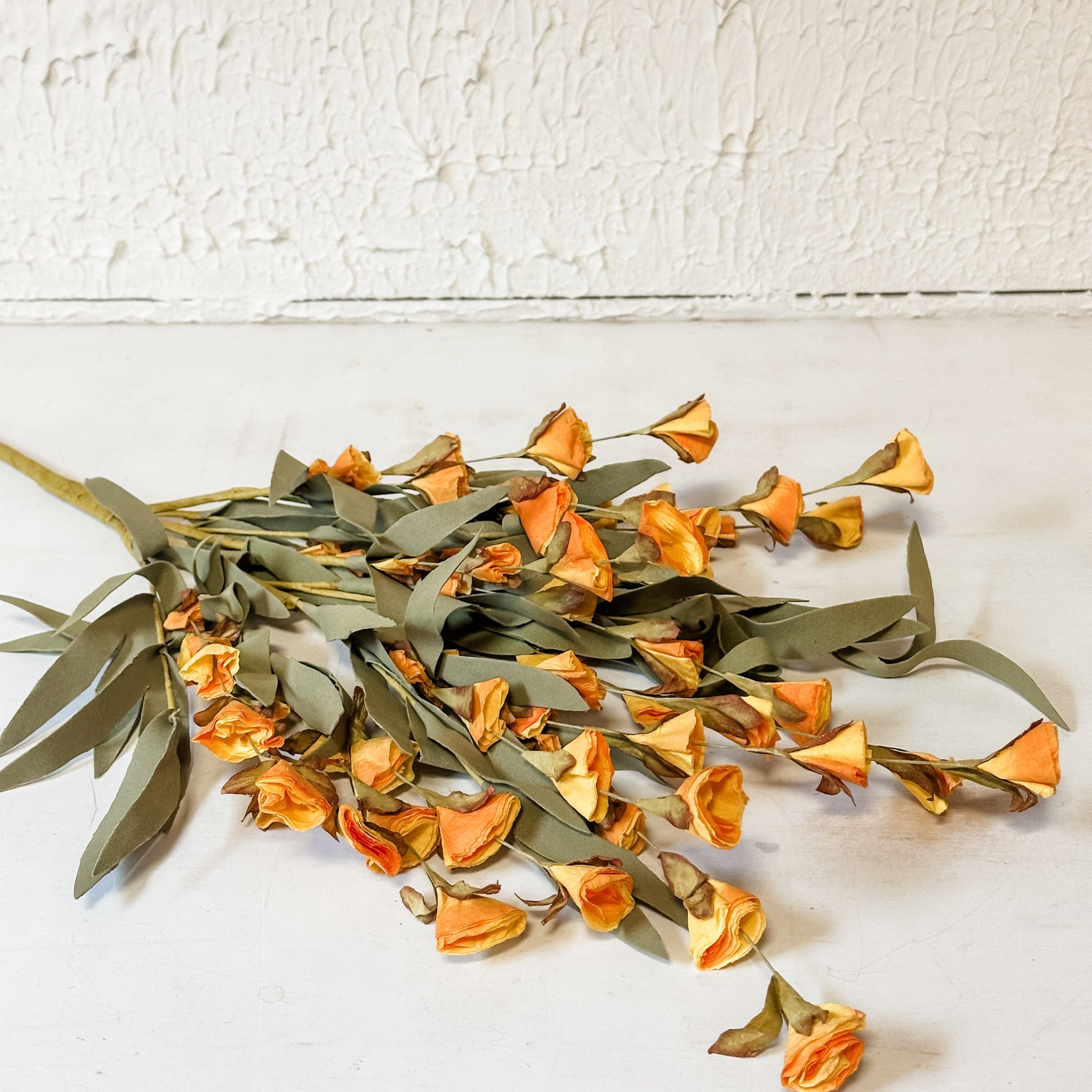 Orange Wildflower Bush