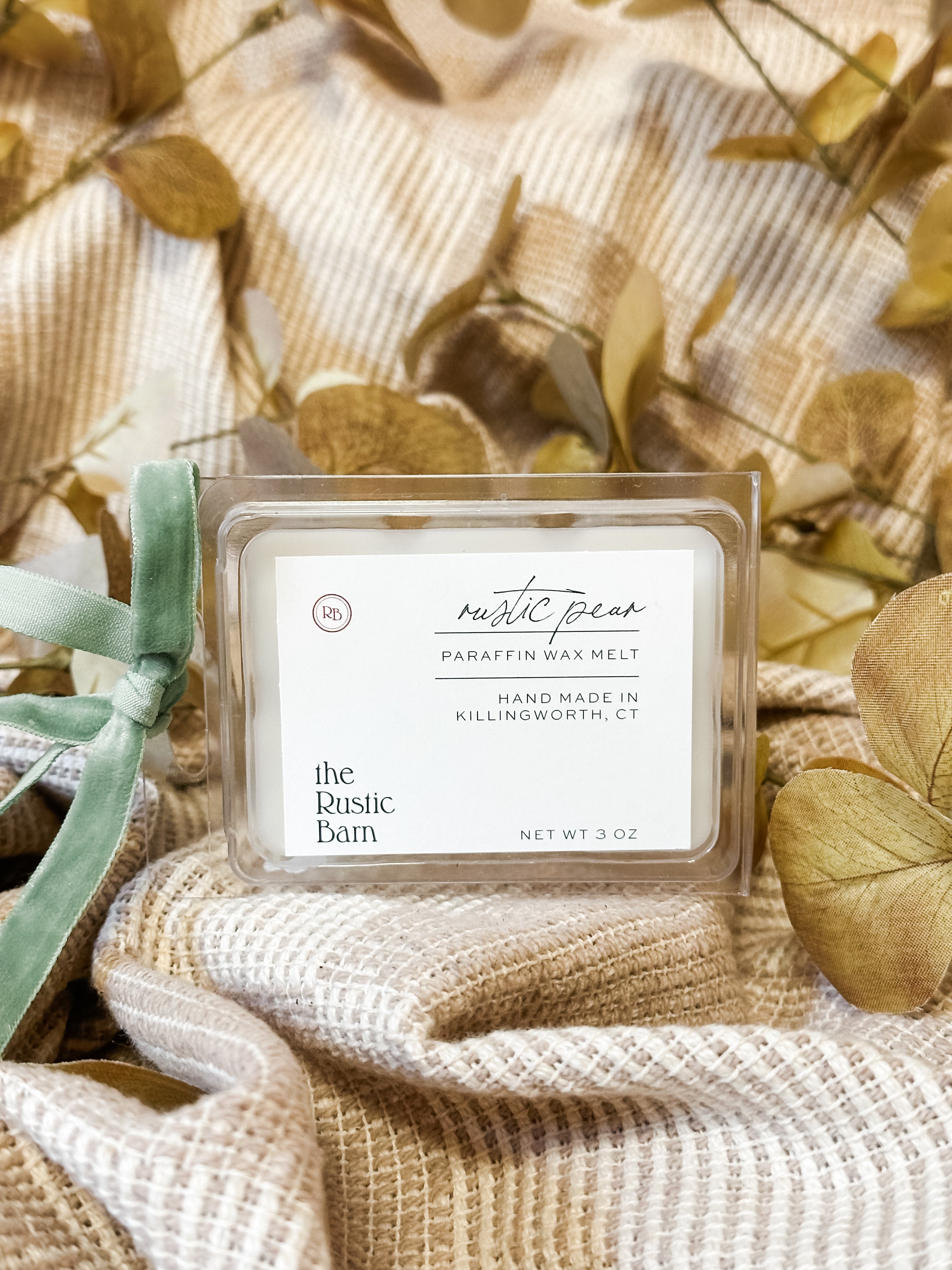 Rustic Pear Hand Poured Soy Candle