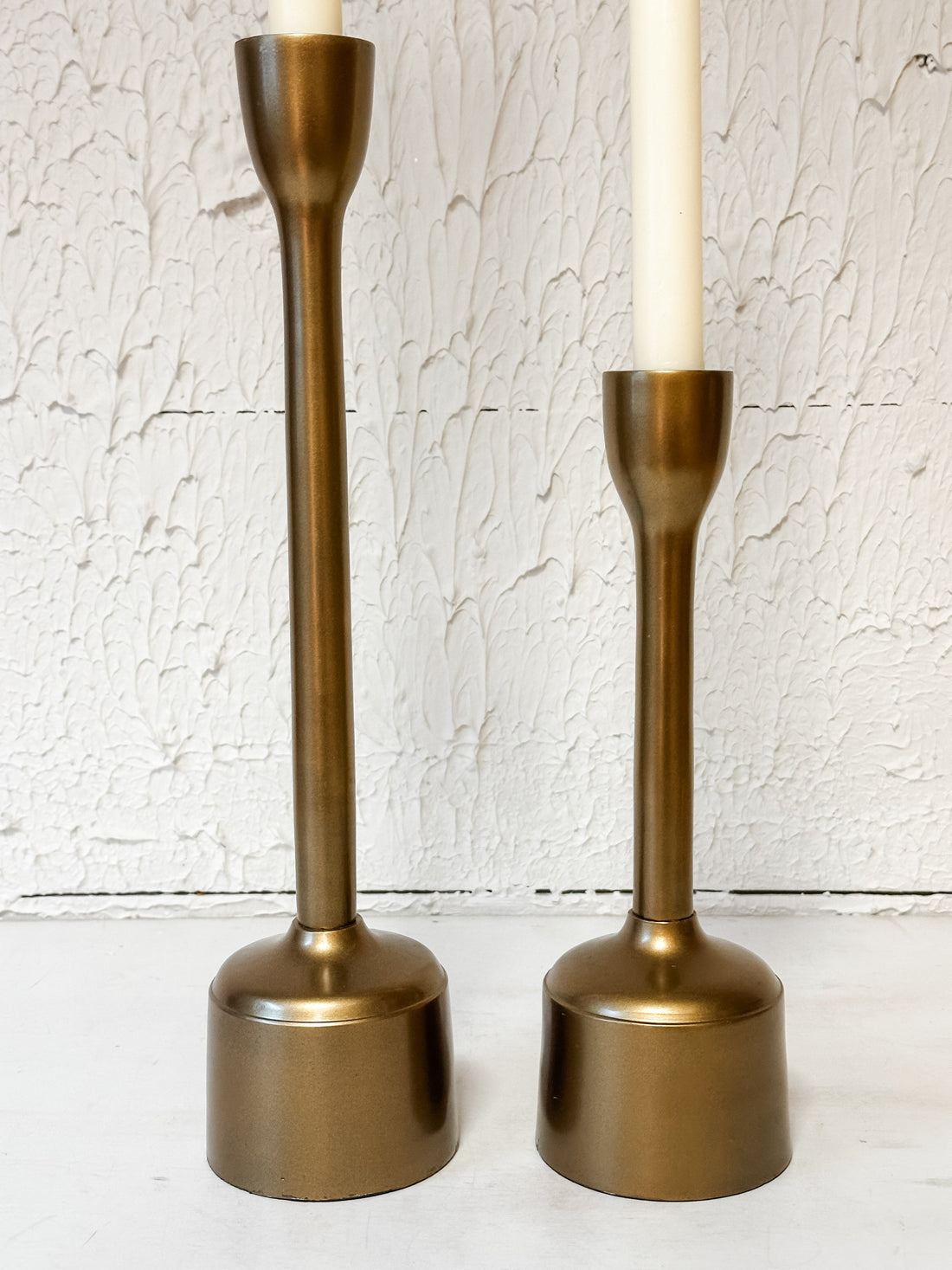 Round Cast Aluminum Taper Holder