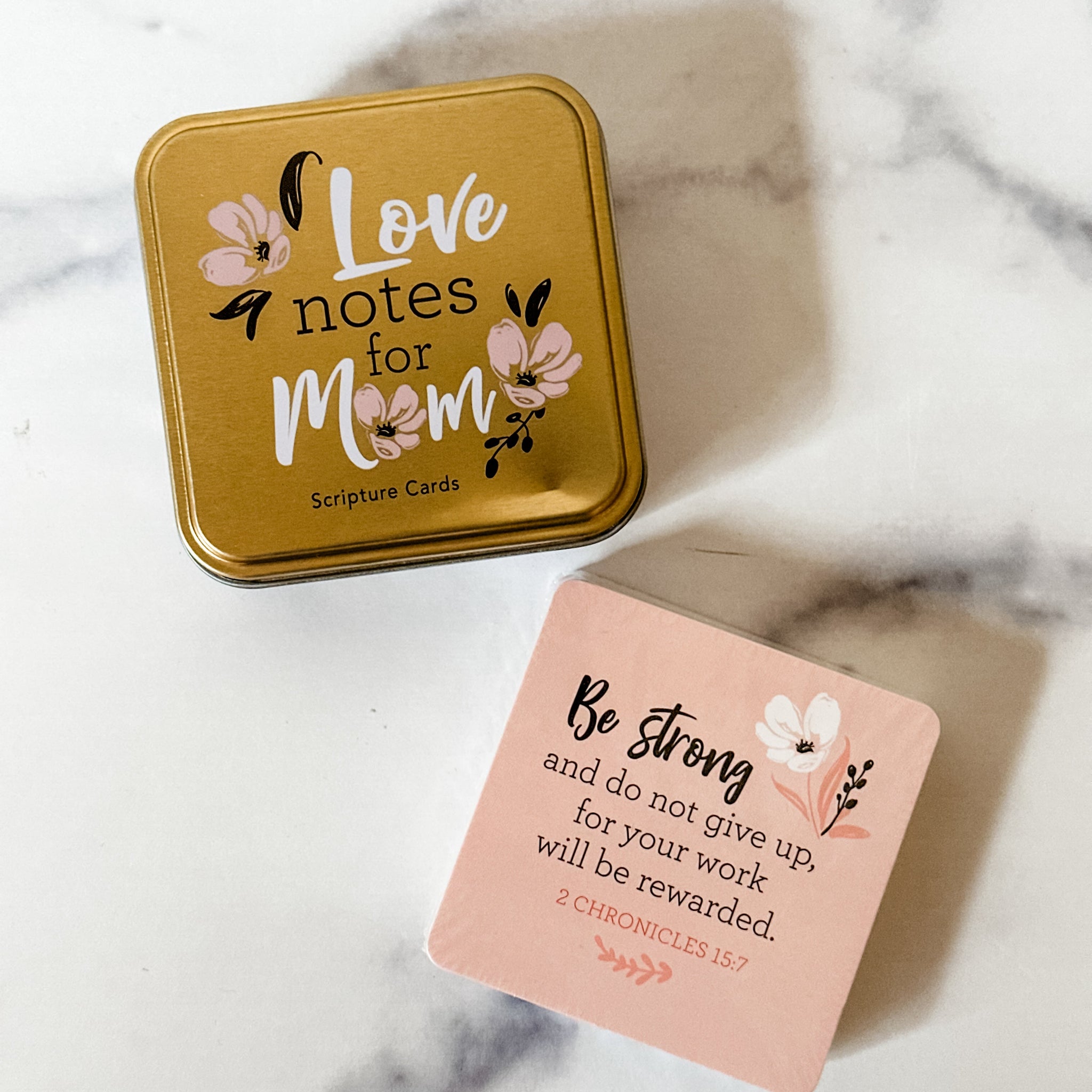 Love Notes For Mom Scripture In Tin Box