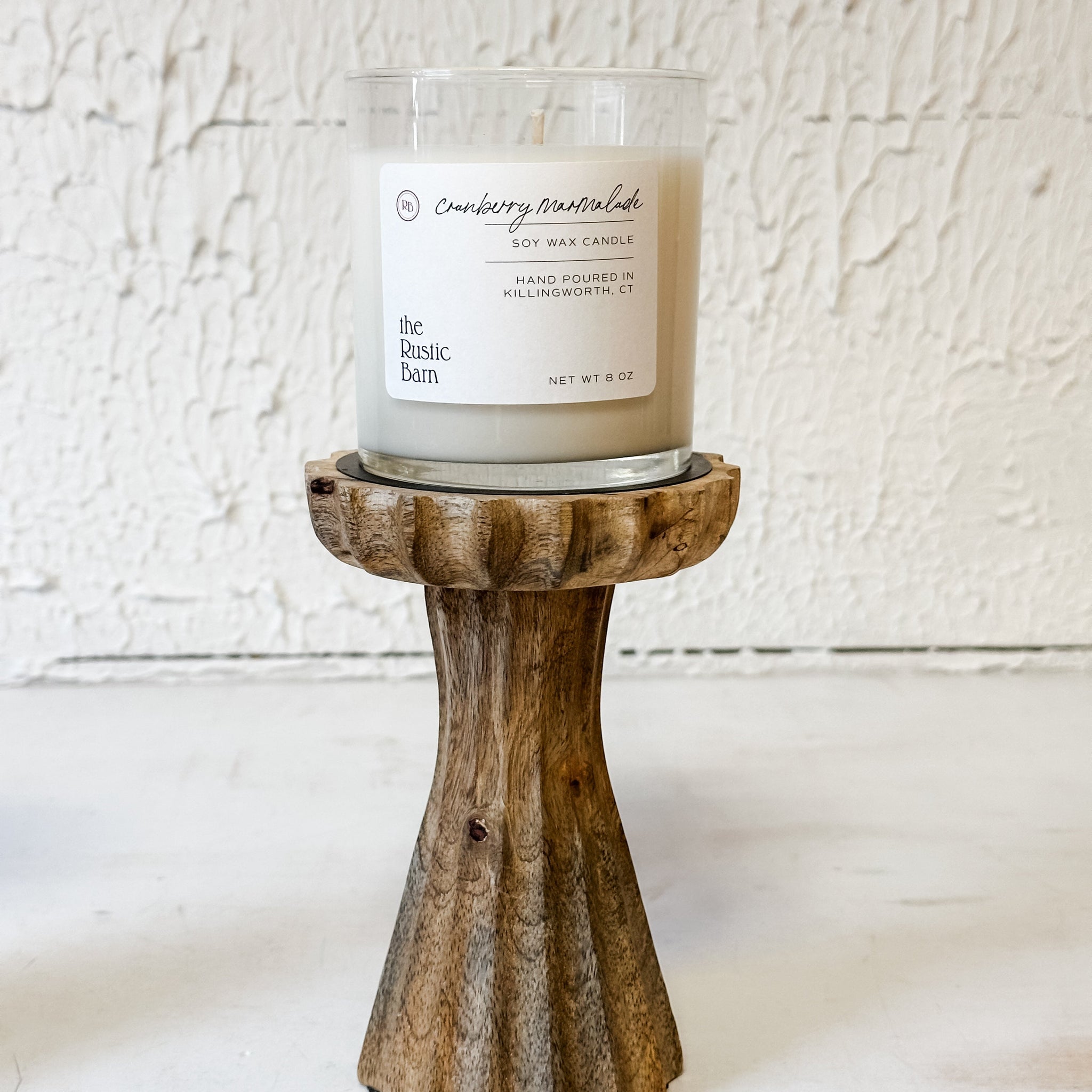 Fluted Candle Holder, Short