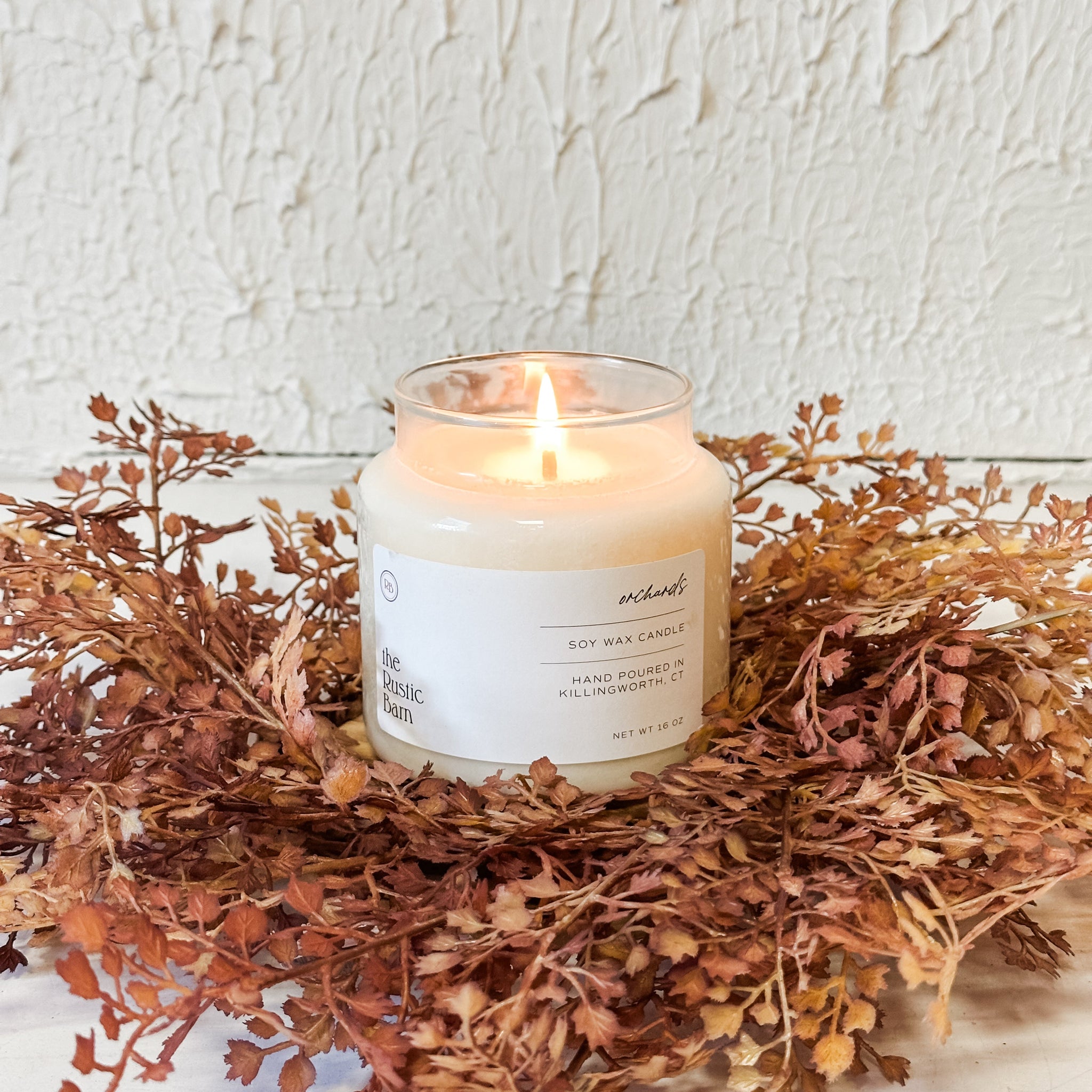 Tattersall Leaves Candle Ring