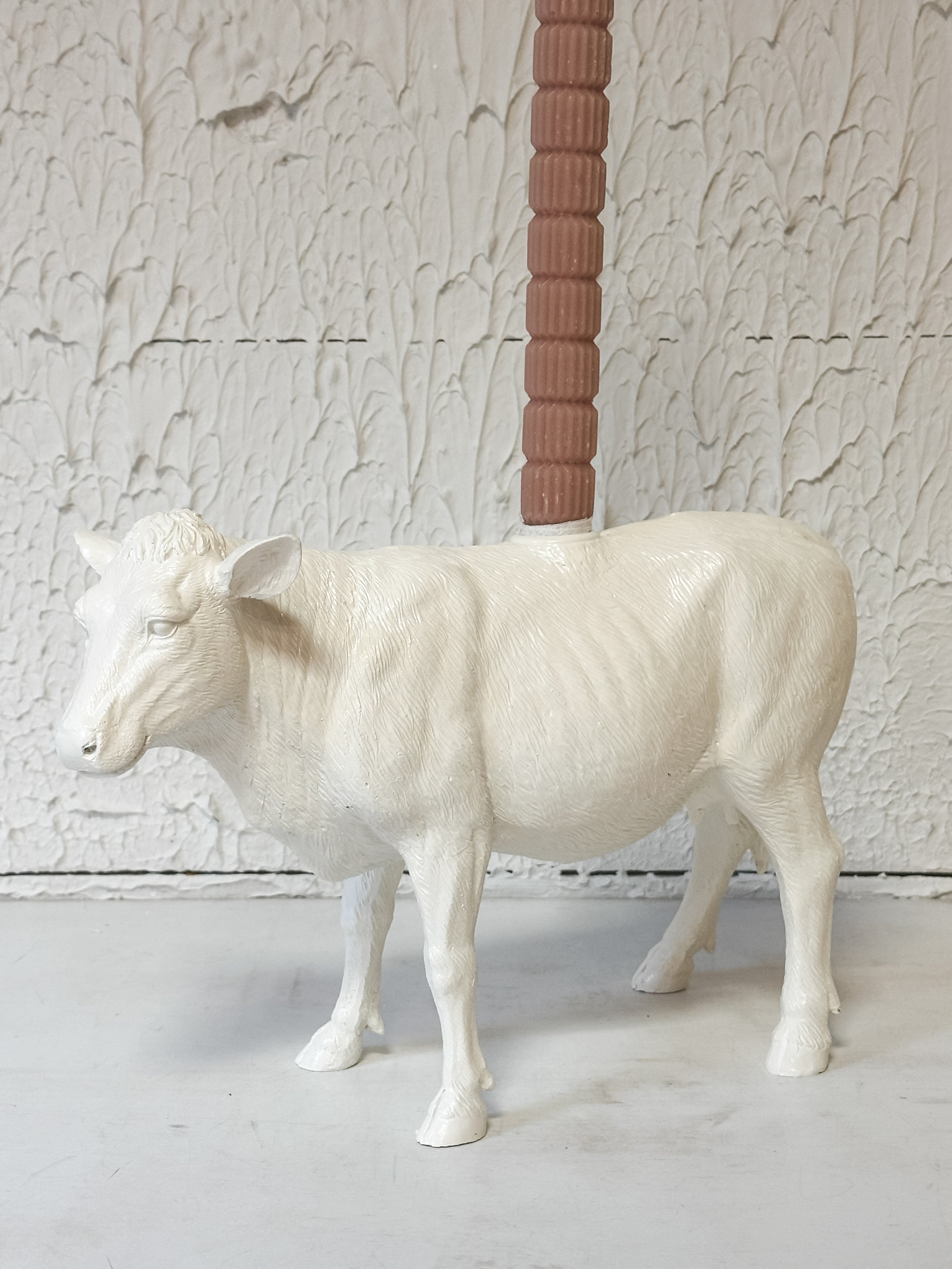 Resin Cow Shaped Taper Holder
